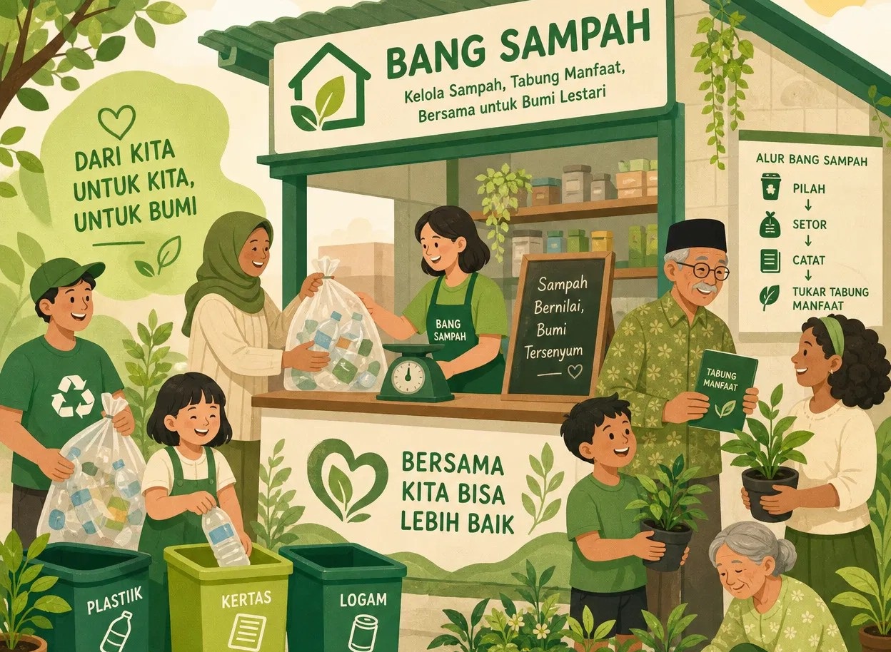 sampah aktivitas